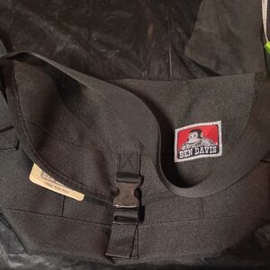 Ben Davis Charcoal Messenger Bag